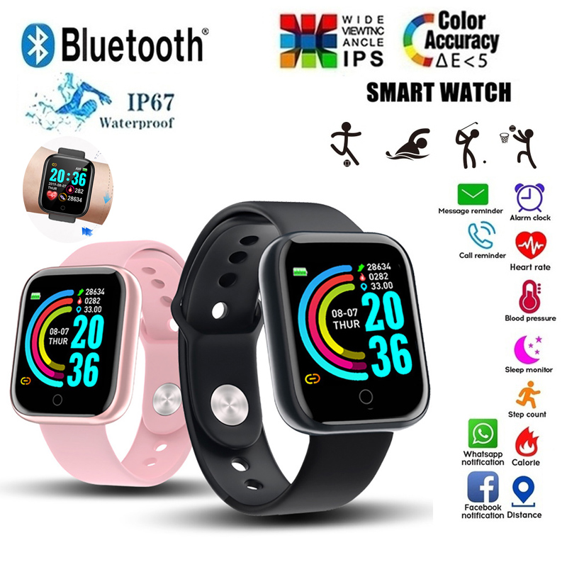 D20 Smart Watch Waterproof Fit - Smartwatch Face review and price