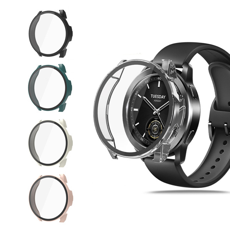 Hard Edge Shell Glass Screen P - Xiaomi Smartwatch S3 Accessories review and price