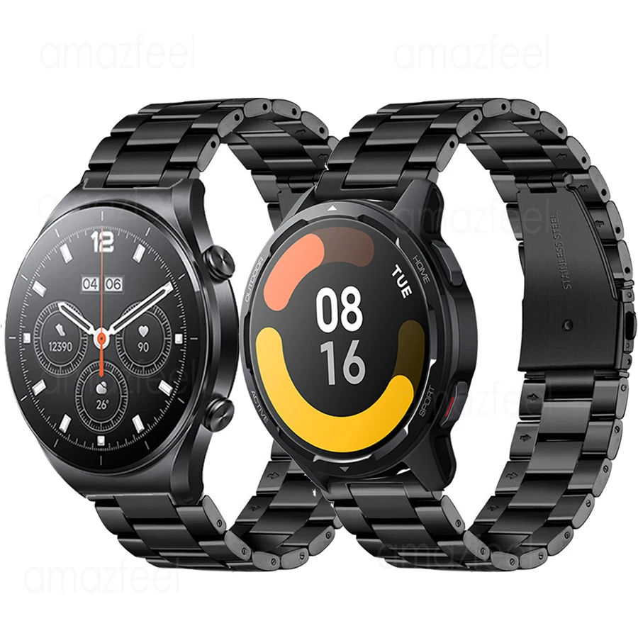Mi Watch S1 Active Metal Brace - Xiaomi Smartwatch S3 Accessories review and price