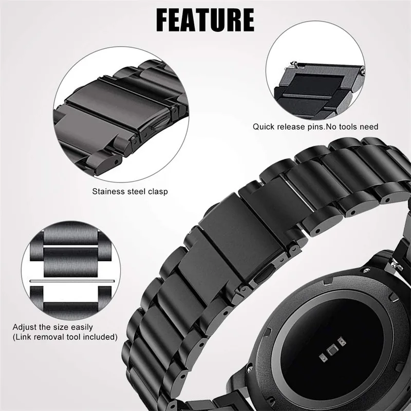 Mi Watch S1 Active Metal Brace - Xiaomi Smartwatch S3 Accessories review and price