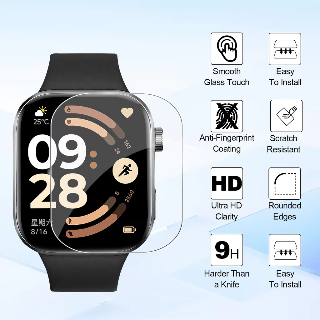 1-5Pcs Soft Film for Xiaomi Re - Xiaomi Smartwatch Accessories review and price