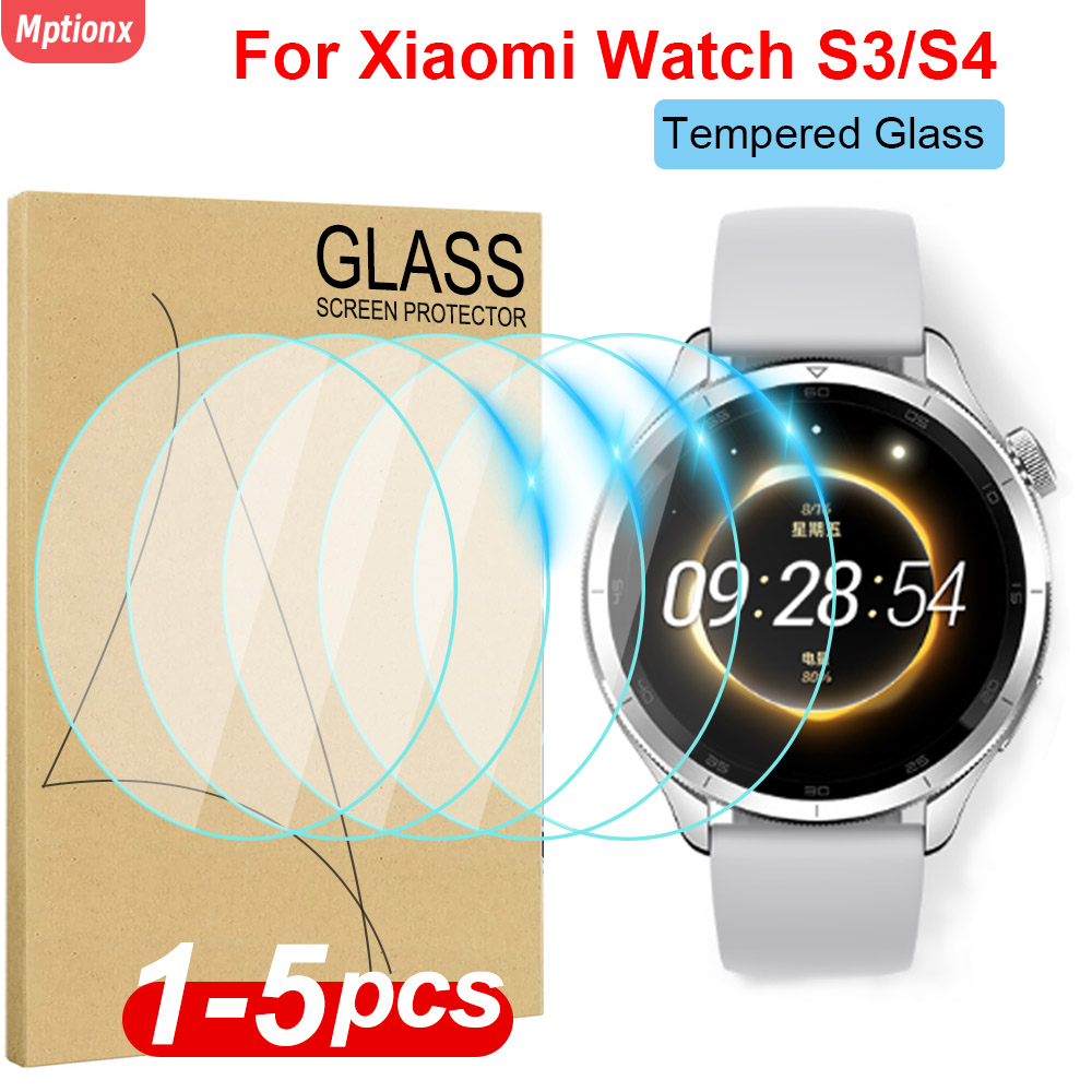 Tempered Glass for Xiaomi Mi W - Xiaomi Smartwatch S3 Accessories review and price
