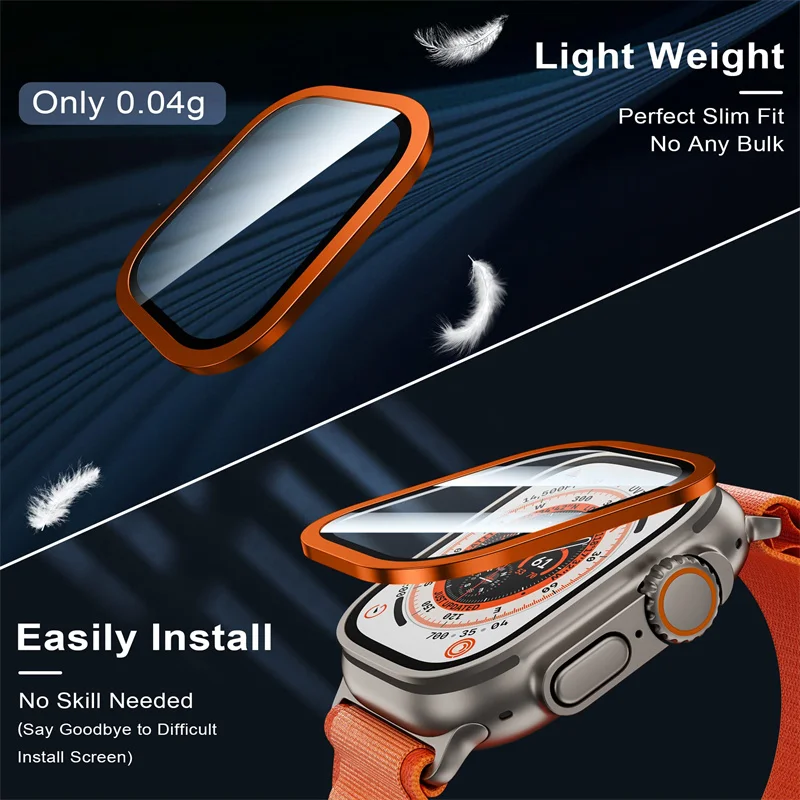 Tempered Glass for Apple Watch - Smartwatch Straps & Accessories review and price
