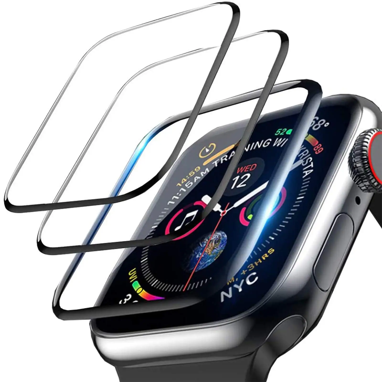 3D Tempered Glass For Apple Wa - Smart Watch Accessories review and price