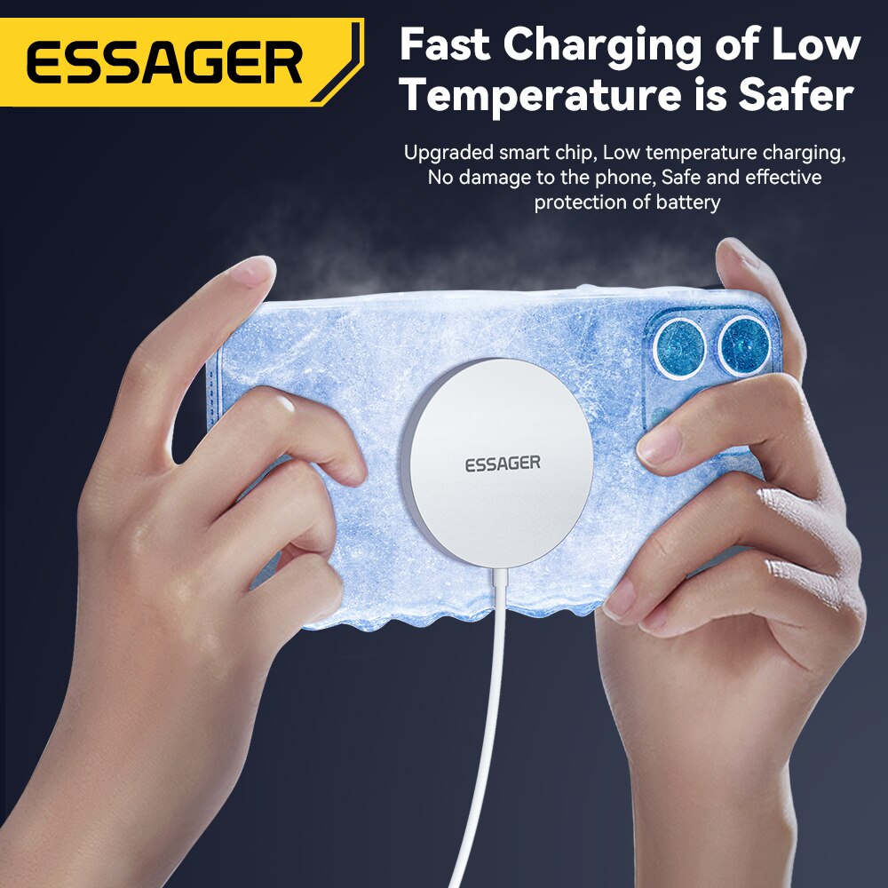 Essager 15W Magnetic Qi Wirele - Wireless Charger Watch review and price