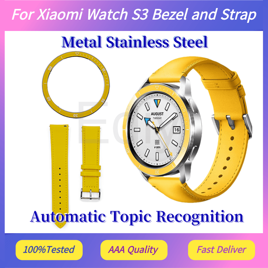 For Xiaomi Watch S3 Bezel and  - Xiaomi Smartwatch S3 Accessories review and price