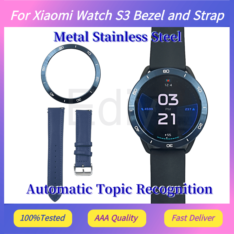For Xiaomi Watch S3 Bezel and  - Xiaomi Smartwatch S3 Accessories review and price
