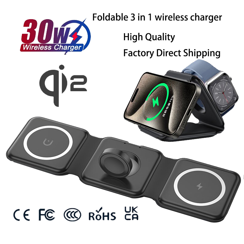 Universal Qi2 Magnetic Foldabl - Wireless Charger Watch review and price