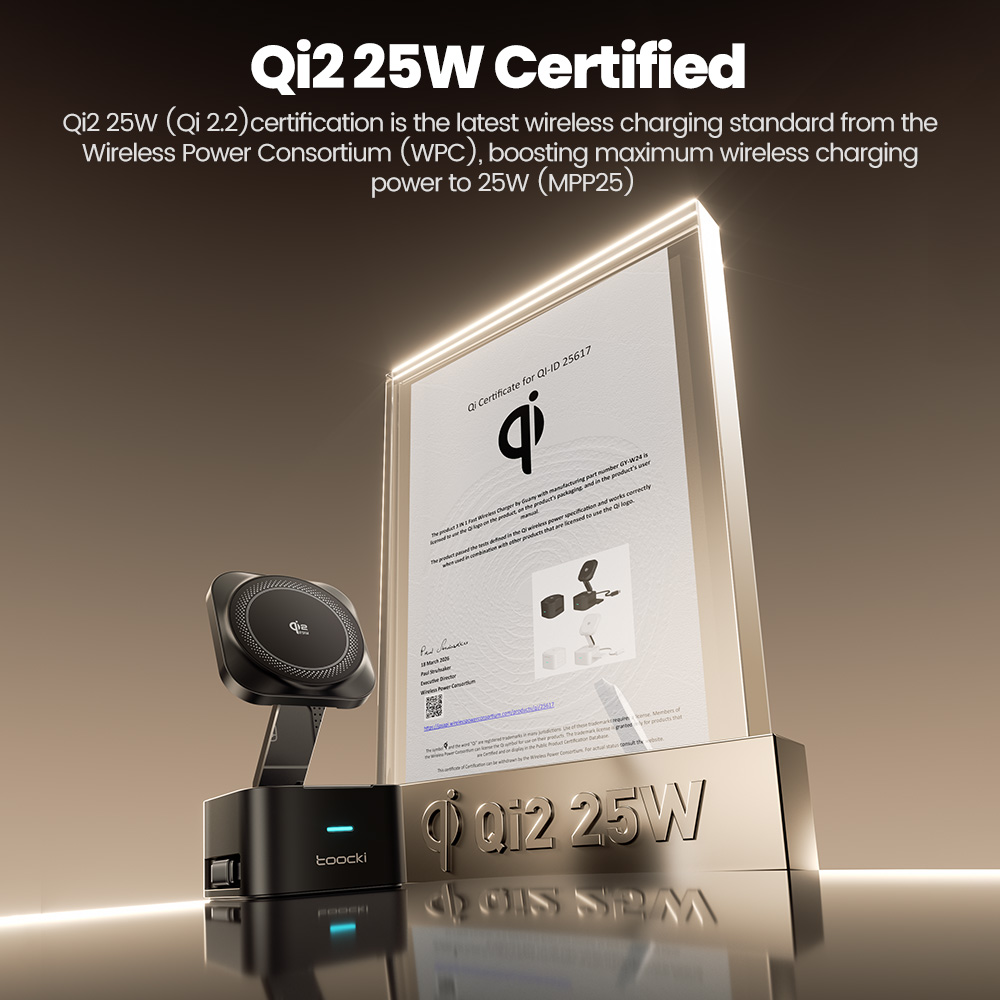 Toocki QI2.2 25W Wireless Char - Wireless Charger Watch review and price
