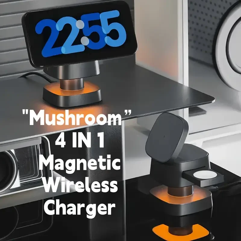 Magnetic 3 in 1 Wireless Charg - Wireless Charger Watch review and price
