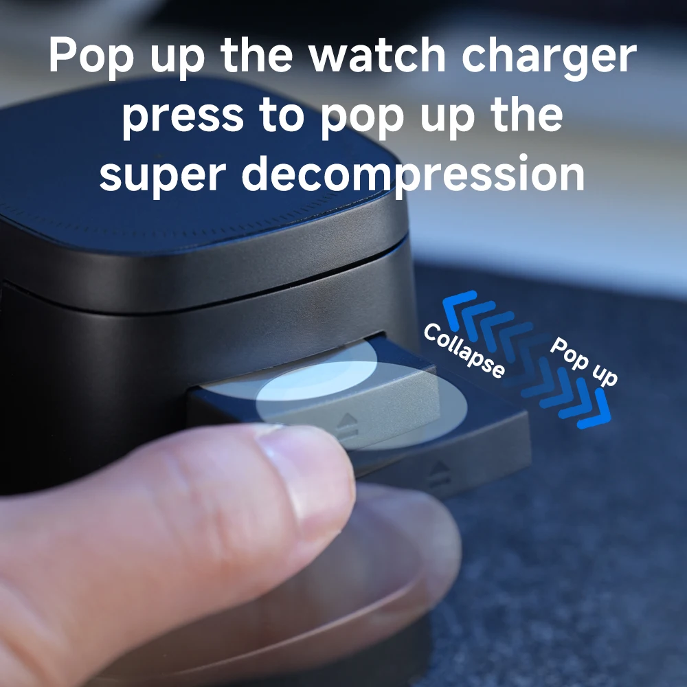 Magnetic 3 in 1 Wireless Charg - Wireless Charger Watch review and price