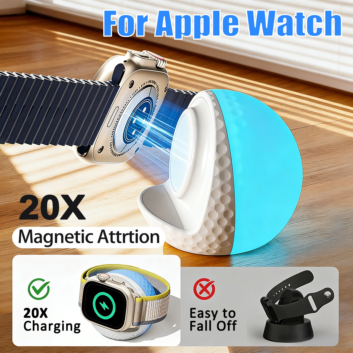 Portable RGB Lighting Wireless - Wireless Charger Watch review and price