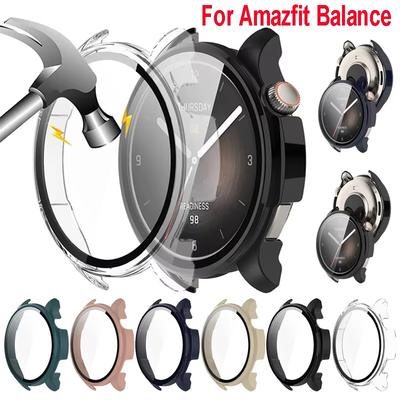 Tempered Glass Case For Amazfi - Amazfit Smartwatch Accessories review and price