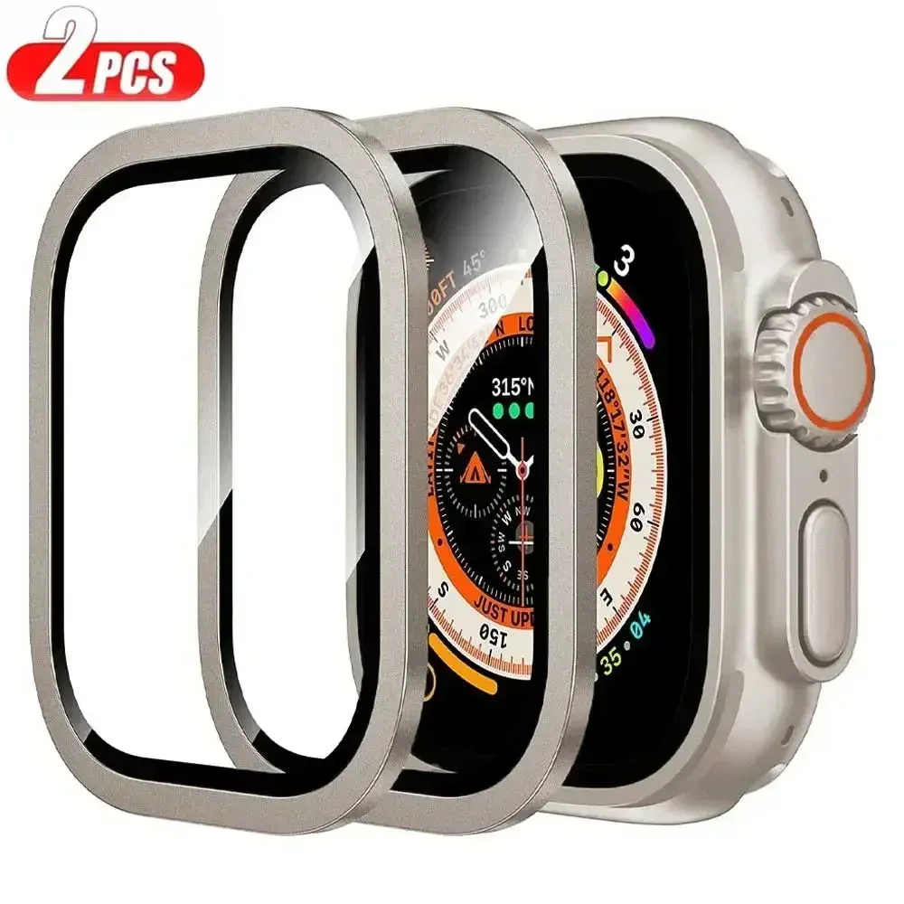 Aluminium Alloy Case+Tempered  - Smartwatch Straps & Accessories review and price