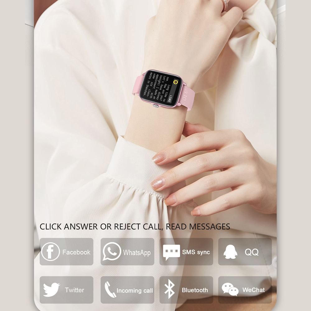 COLMI P28 Plus Bluetooth Answe - Smartwatch Face review and price