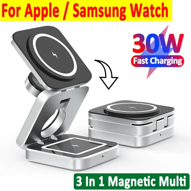 30W Magnetic Wireless Charger  - Wireless Charger Watch review and price